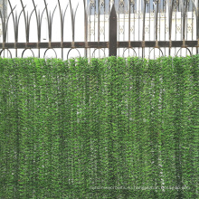 Пластик декоративный сад искусственный зеленый забор для продажи